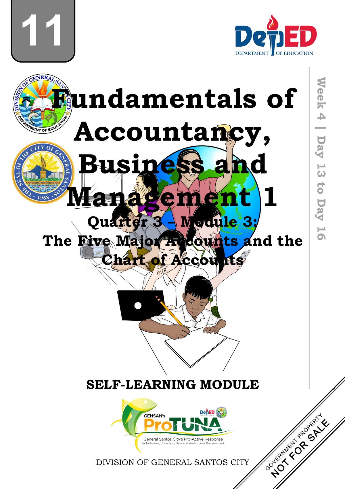 FABM 1 Quarter 3 Module 3 - SELF-LEARNING MODULE DIVISION OF GENERAL ...