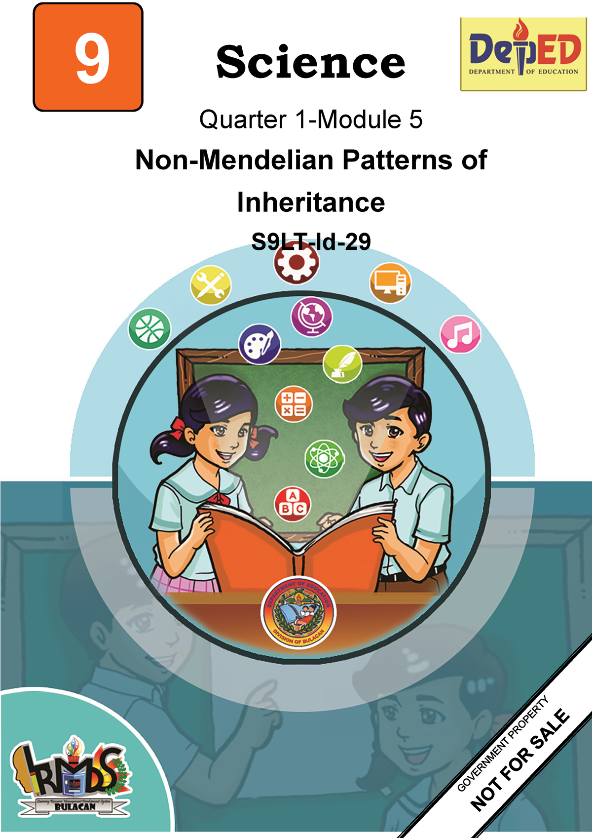 Copy Of SCI9-Q1M5- Jbshs - 9 Science Quarter 1-Module 5 Non-Mendelian ...