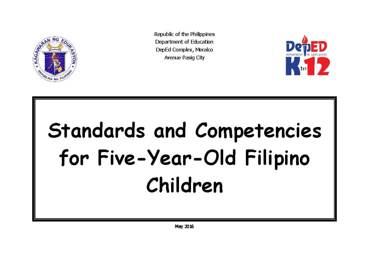 KinderCG 0 v2 a cg guide for kinder Republic of the Philippines