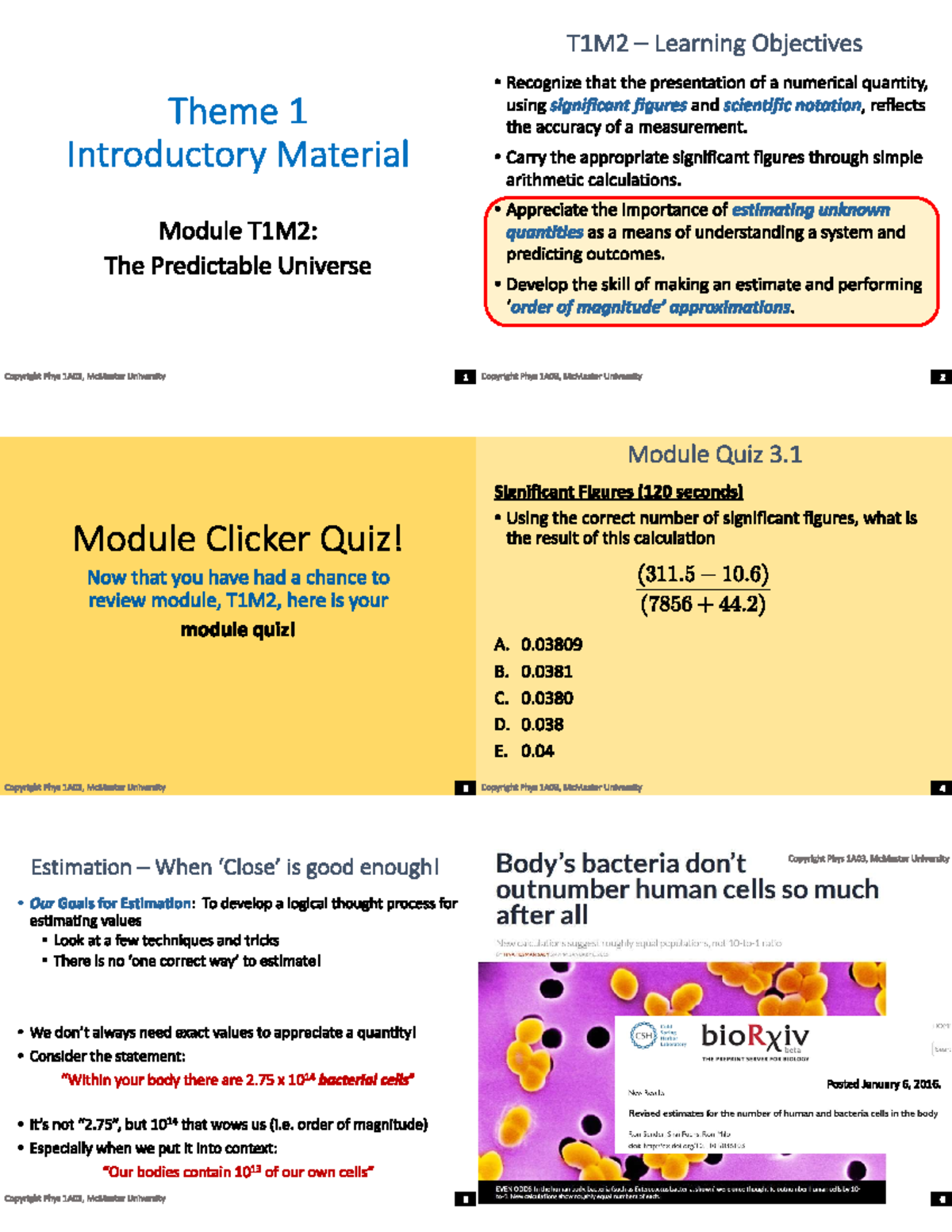 3a - note - PHYSICS 1A03 - Studocu