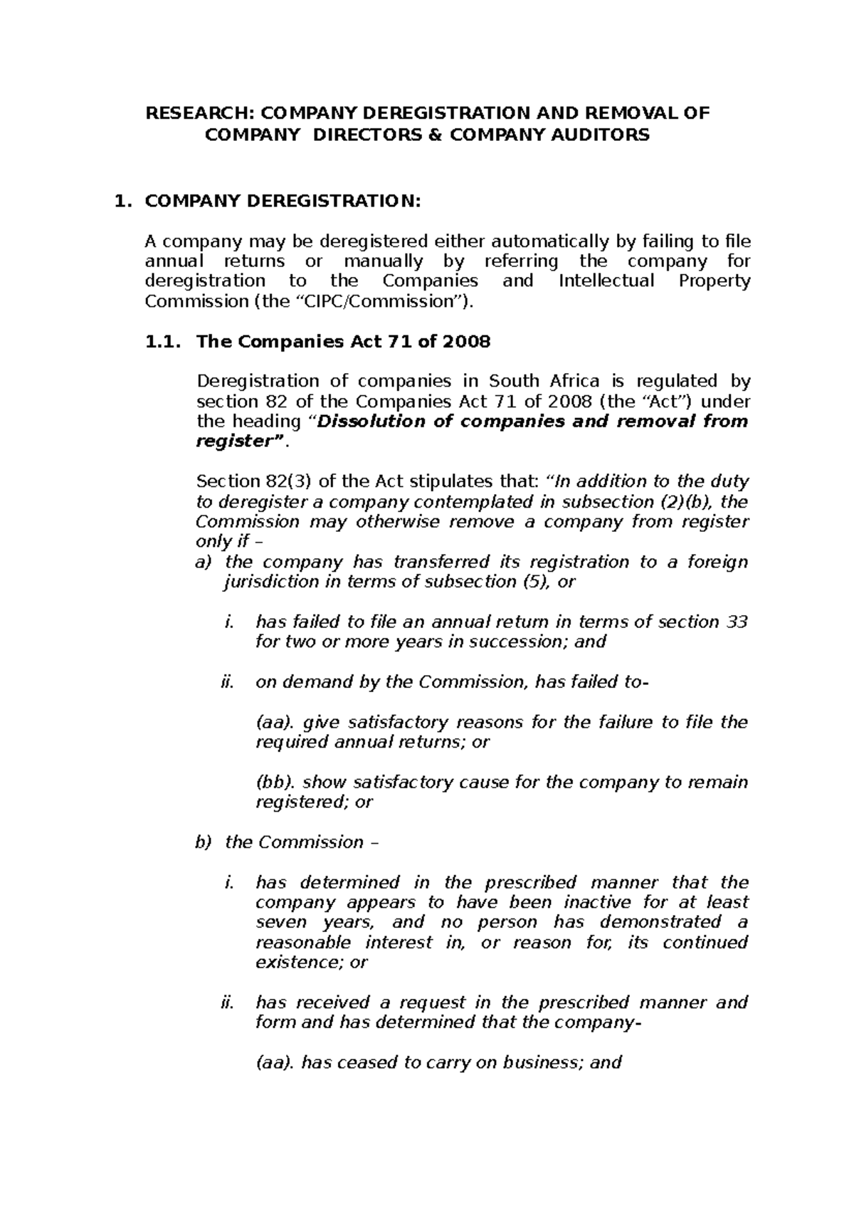 Deregistration AND Removal OF Directors & Auditors 20230921 v1 O