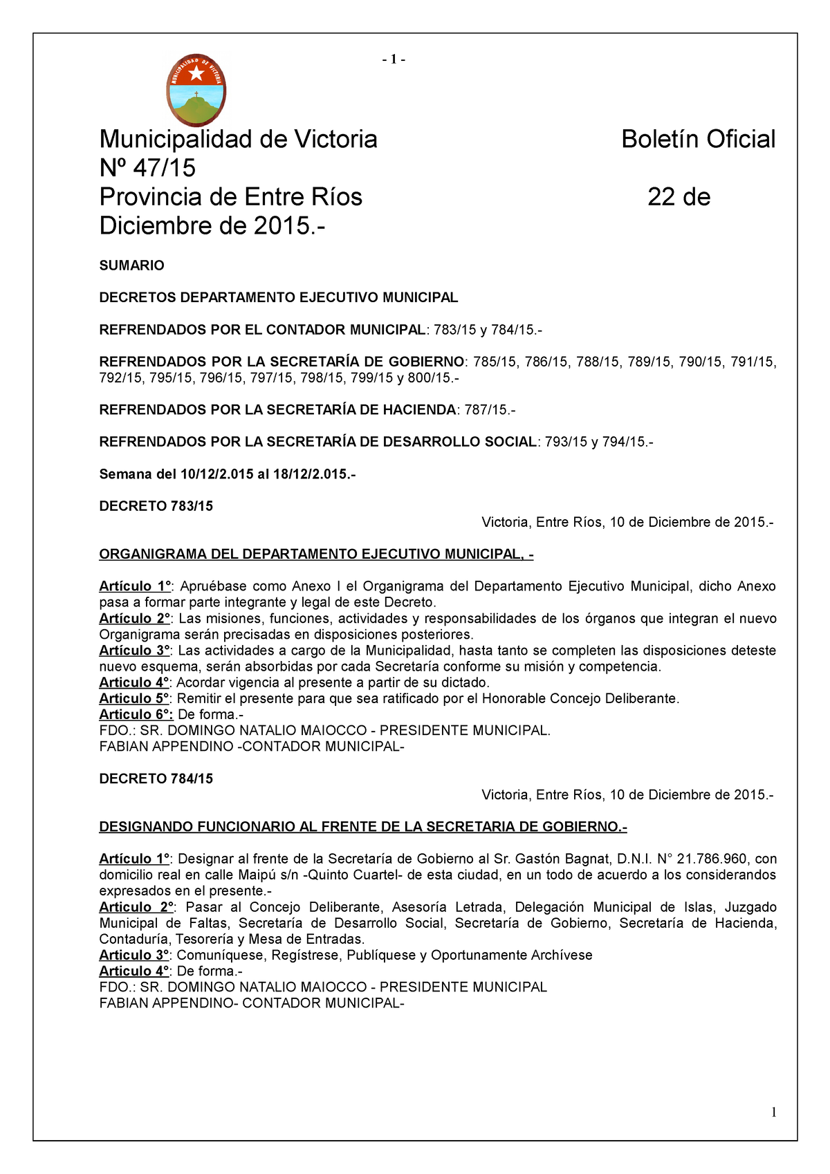 Boletin N47 - Kjhsd Qwe Naskdni Oiwdn Sad - Municipalidad De Victoria ...