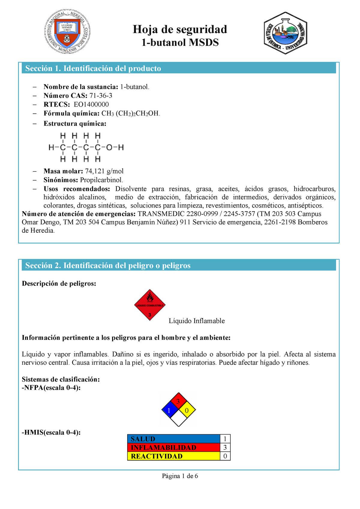 1-butanol - Toxicidad Del 1-Butanol - Warning: TT: Undefined Function ...