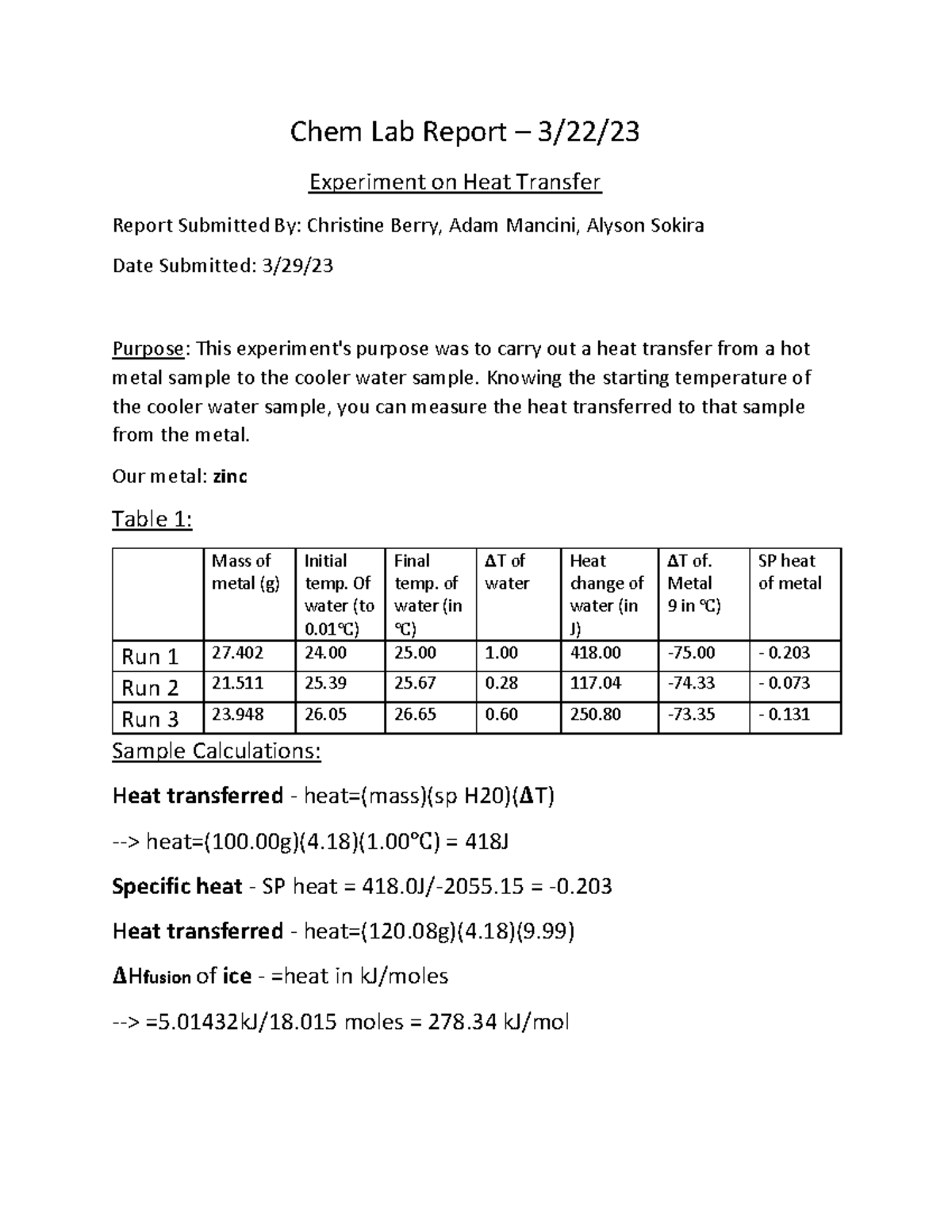 radiation heat transfer experiment report