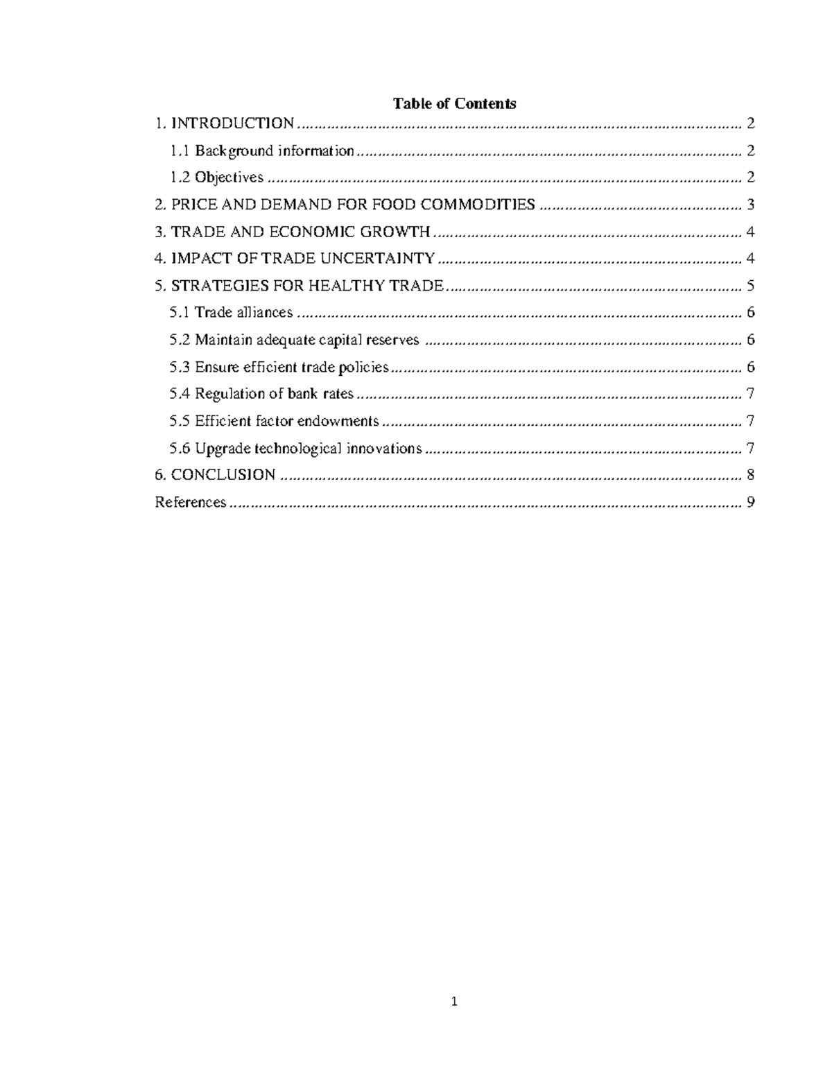 ME assignment answer - Table of Contents INTRODUCTION 1 Background ...