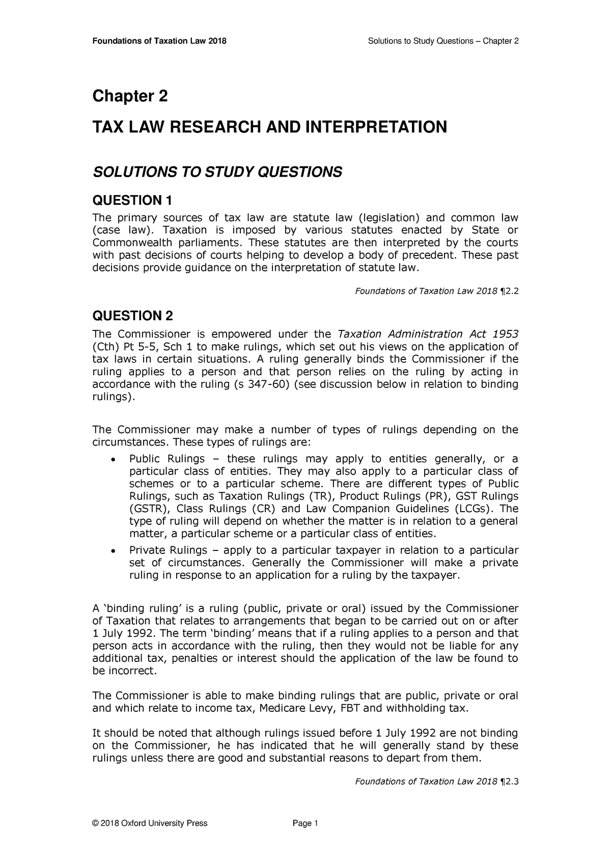 tax law research paper topics