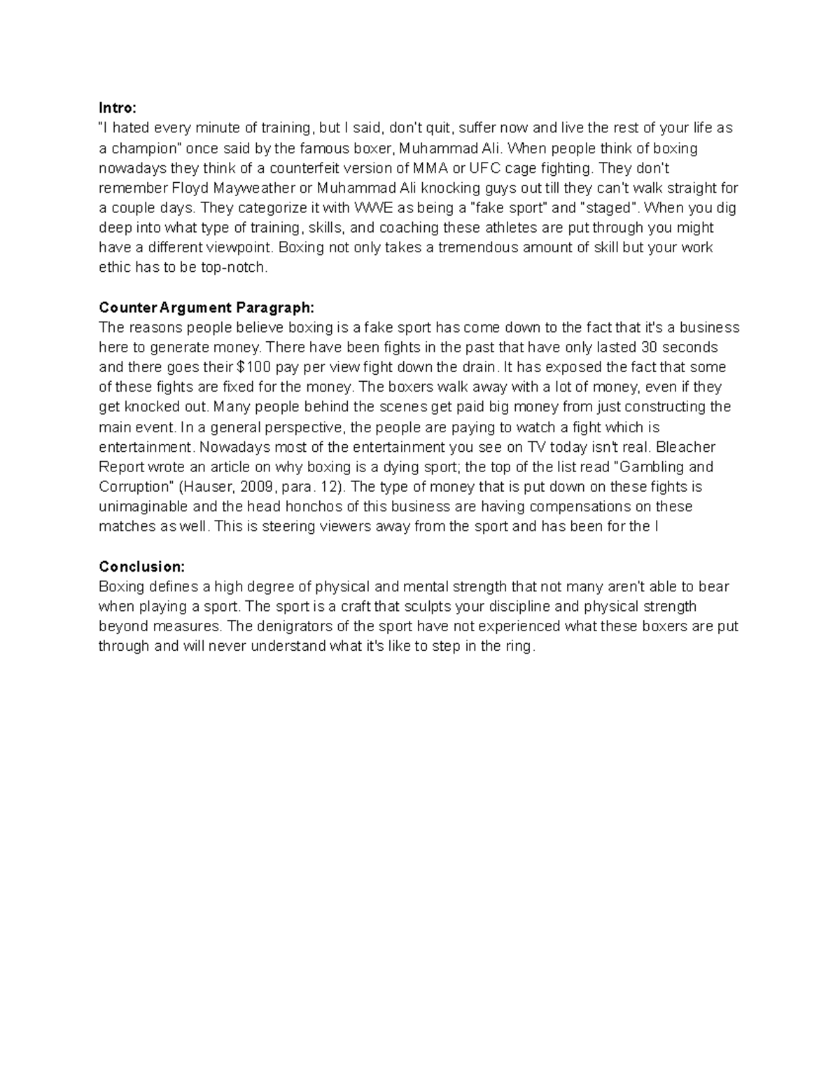 Drafting part 2 Definition Essay copy - Intro: “I hated every minute of ...