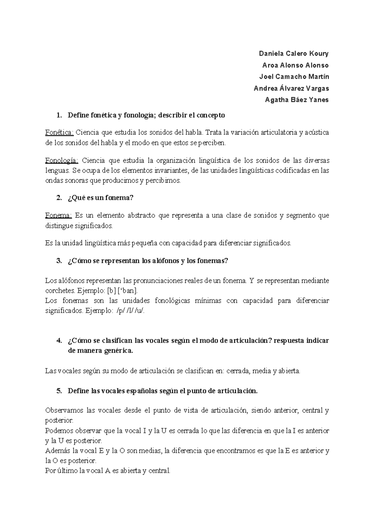 Test tema 2 2º de Educación