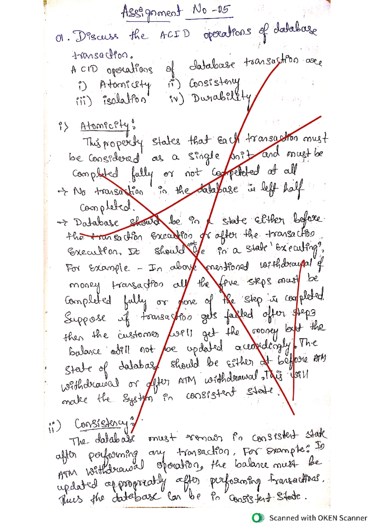 DBMS assignment 5 - Summary Data base management - Studocu