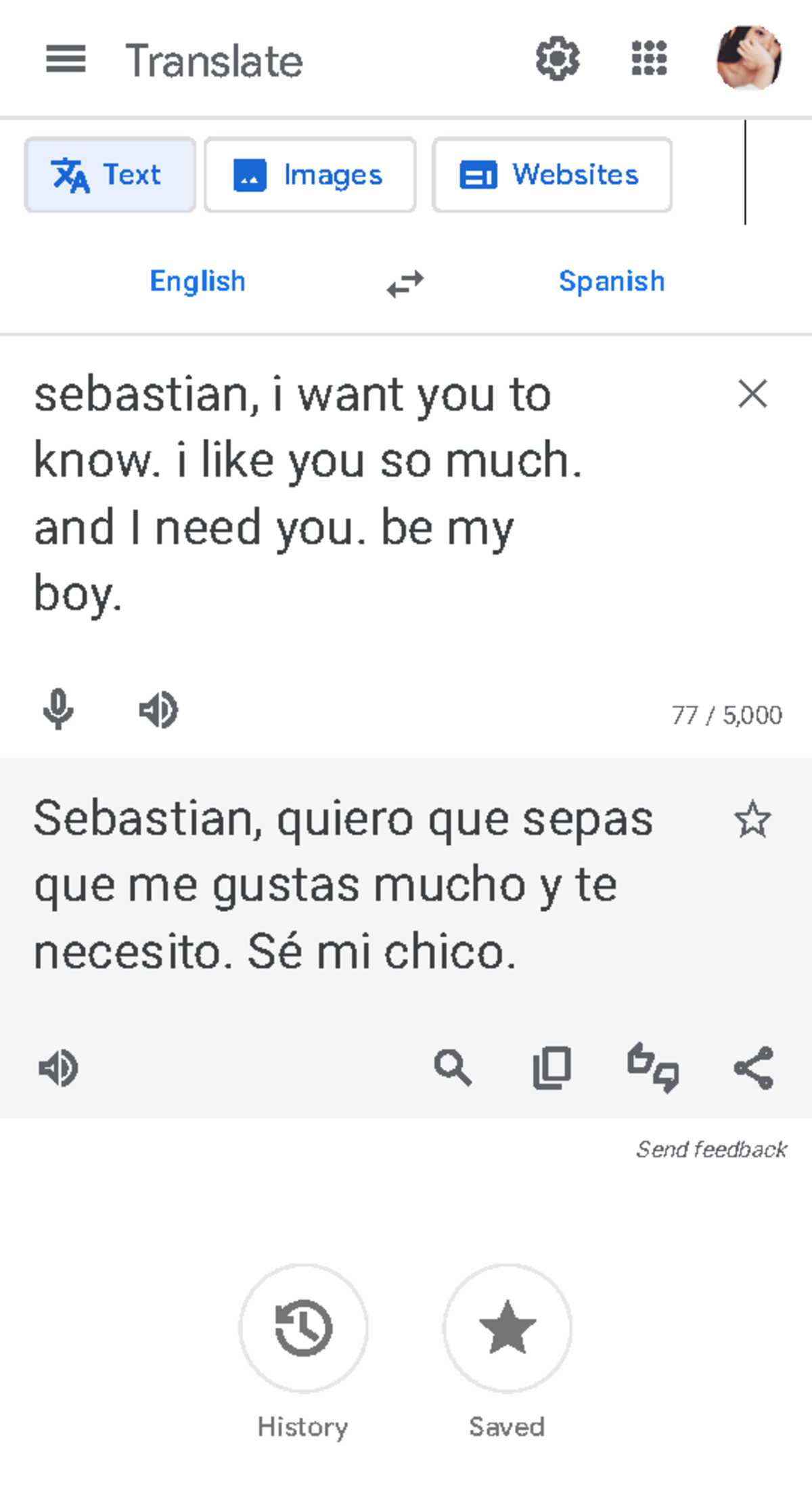 Google Translate - It’s a class notes for week 7 - N340 - English ...