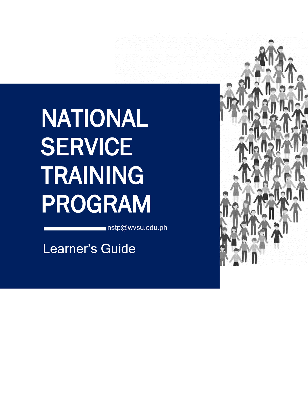 CWTS 1 - For Notes - NATIONAL SERVICE TRAINING PROGRAM Nstp@wvsu.edu ...