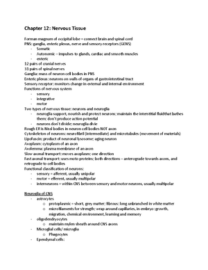 Chapter 1 Study Guide - Biology 235 Human Anatomy And Physiology Study ...