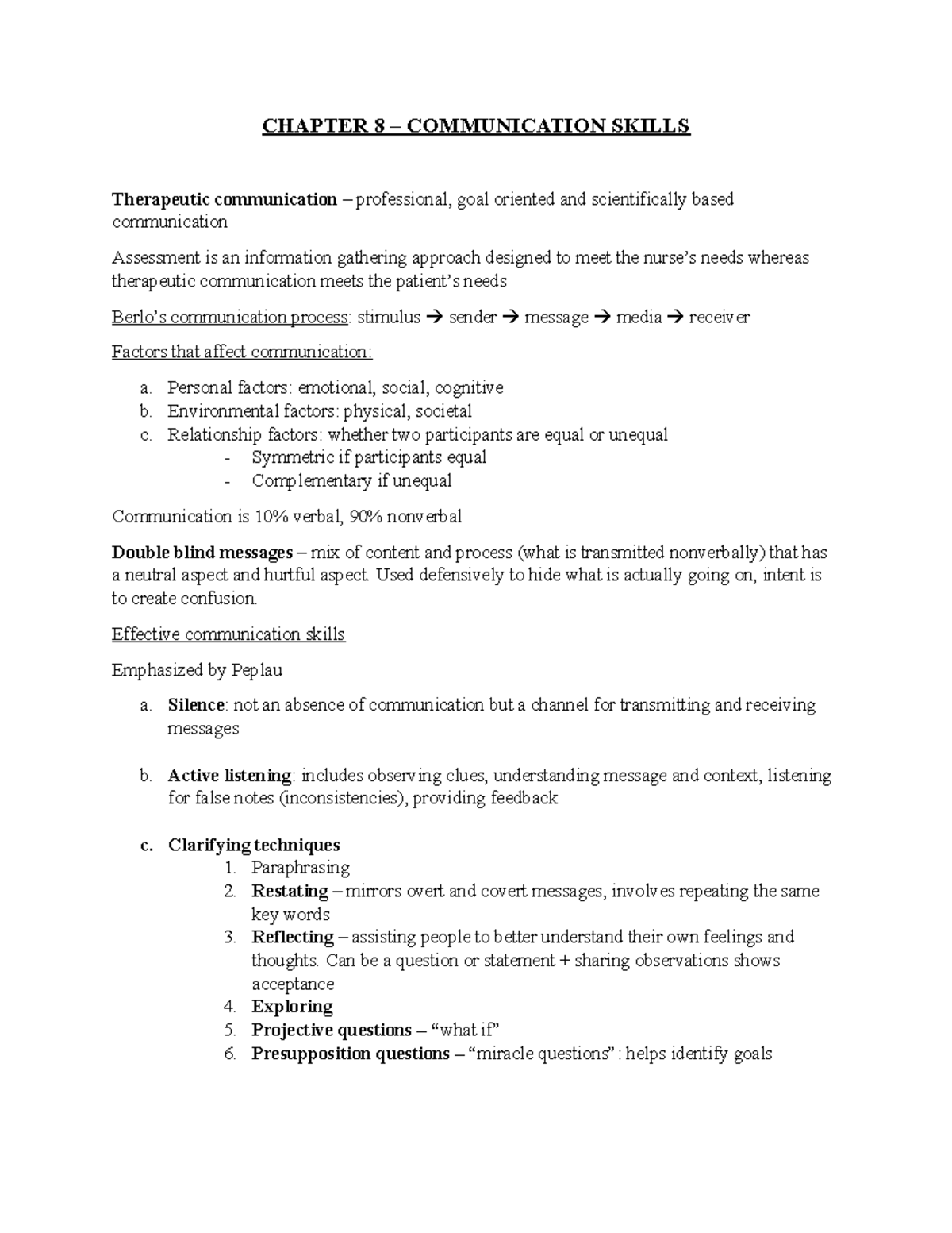 chapter-8-notes-chapter-8-communication-skills-therapeutic