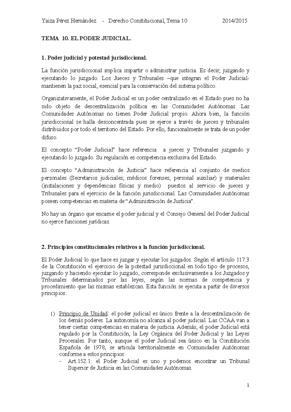 Apuntes, lecciones 10 - Profesor Fernando Rios Rull - Yaiza Derecho ...