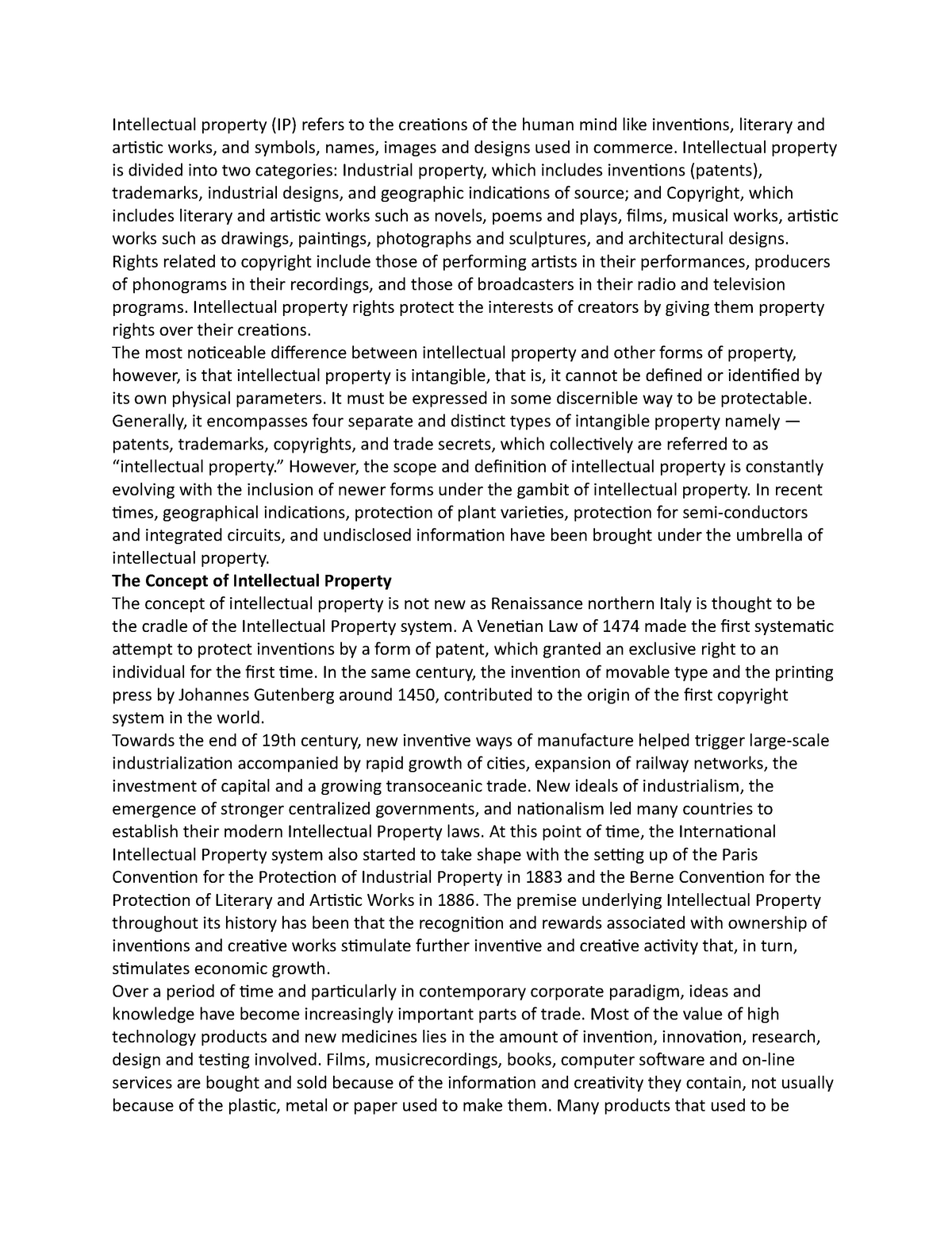 intellectual property rights and competition law nptel assignment answers