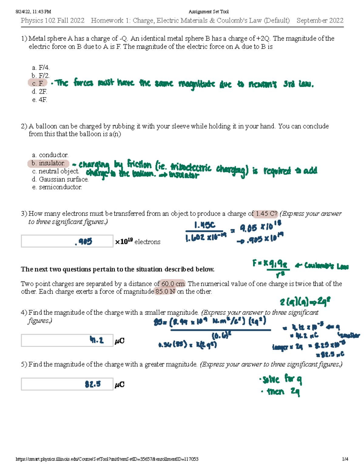 onramps physics homework 2