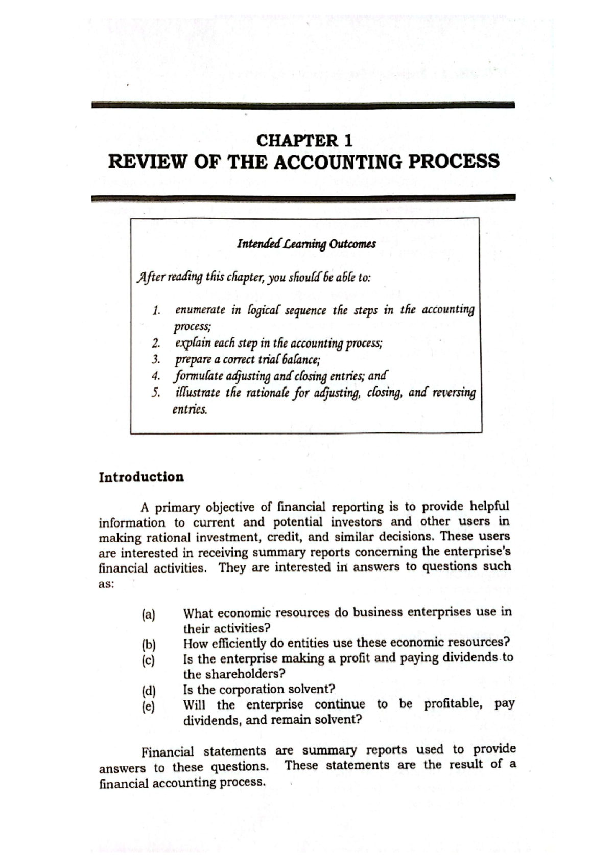 Chapter 1 Intermediate Financial Reporting Empleo Robles PDF