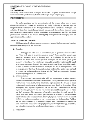 Unit 1 - Urbanization - 20CE603PE URBAN PLANNING AND DEVELOPMENT UNIT I ...