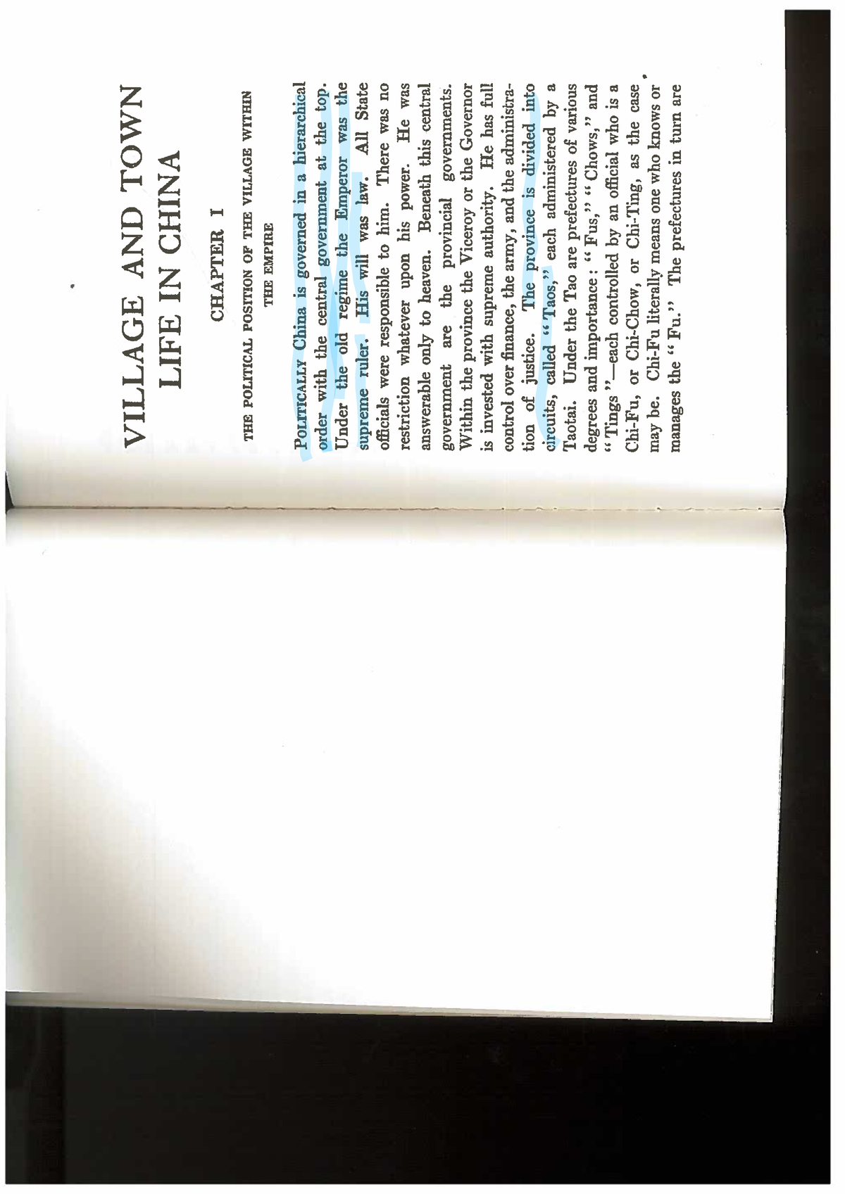 Village and town - notes - SOC 100 - Studocu