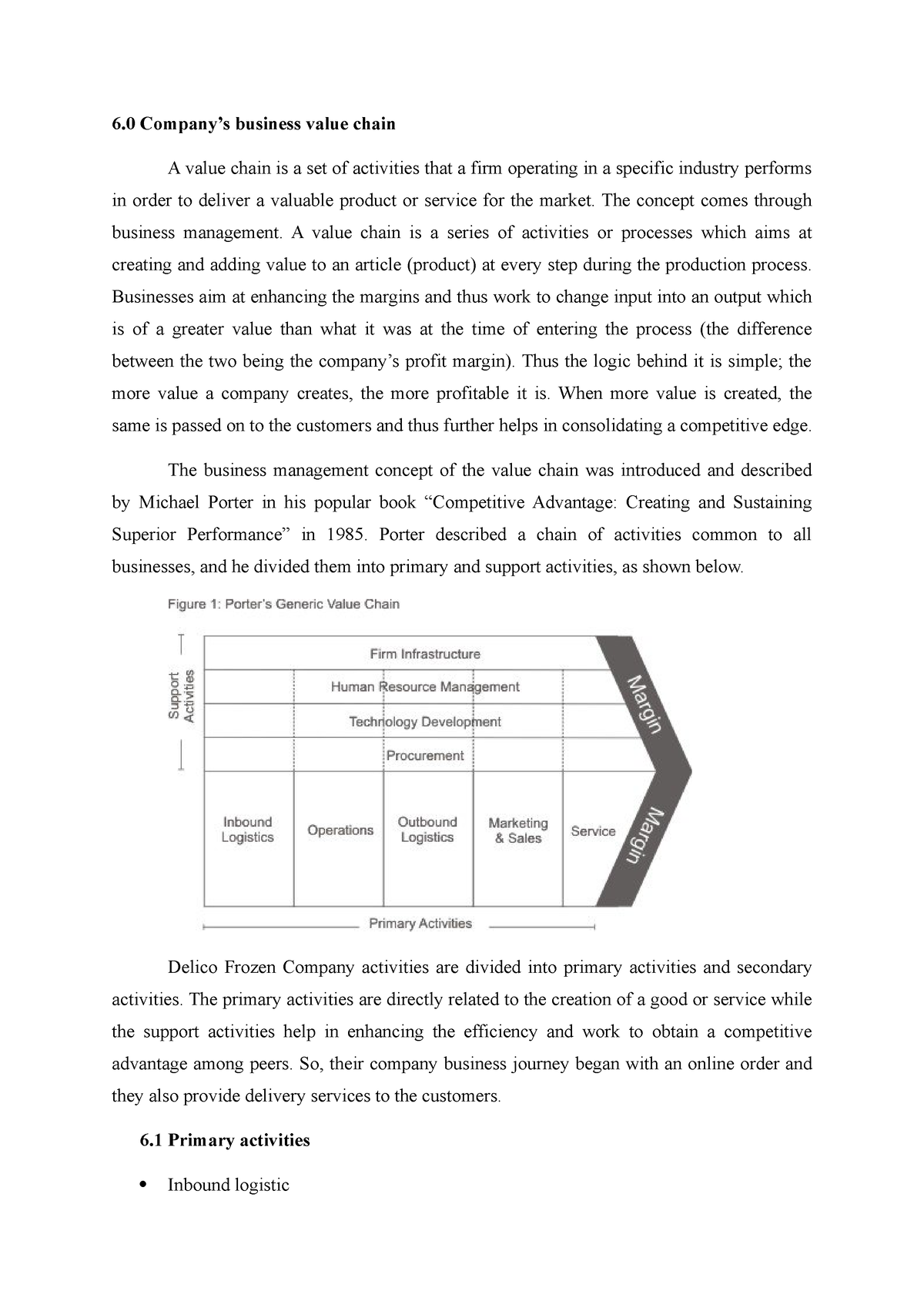 368187966-value-chain-docx-6-company-s-business-value-chain-a-value-chain-is-a-set-of