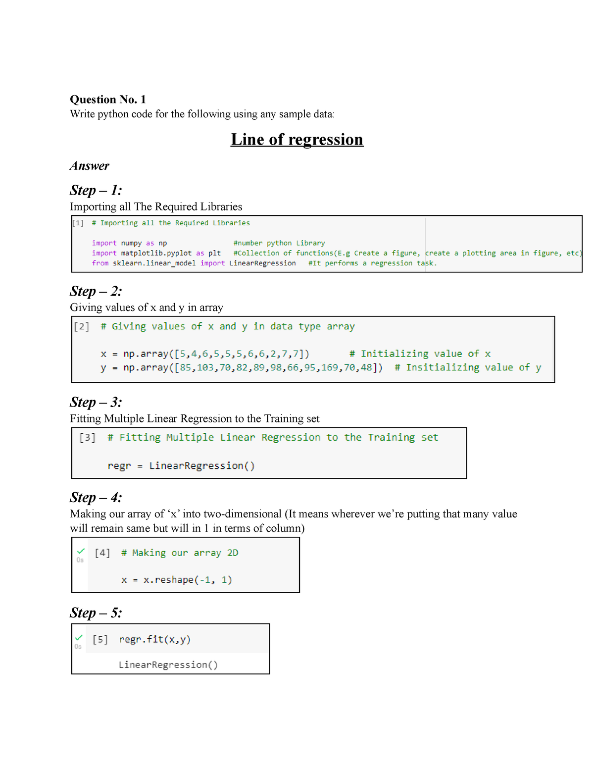 assignment 2 room area python code