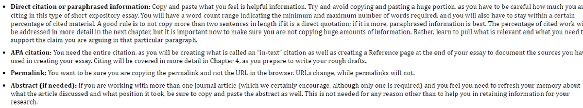 How to Write an Essay Into - Direct citation or paraphrased information ...