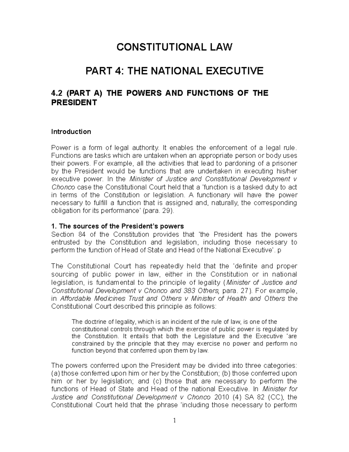 ws-15-the-executive-powers-of-the-president-constitutional-law-part