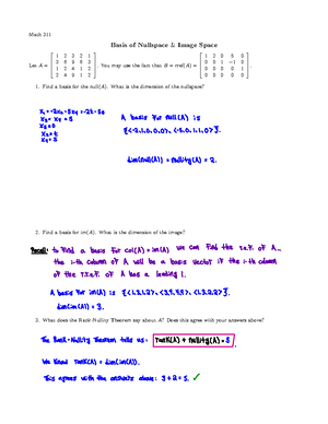 Math 367 Formula Sheet - fall 2022 - MATH 311 - UCalgary - Studocu