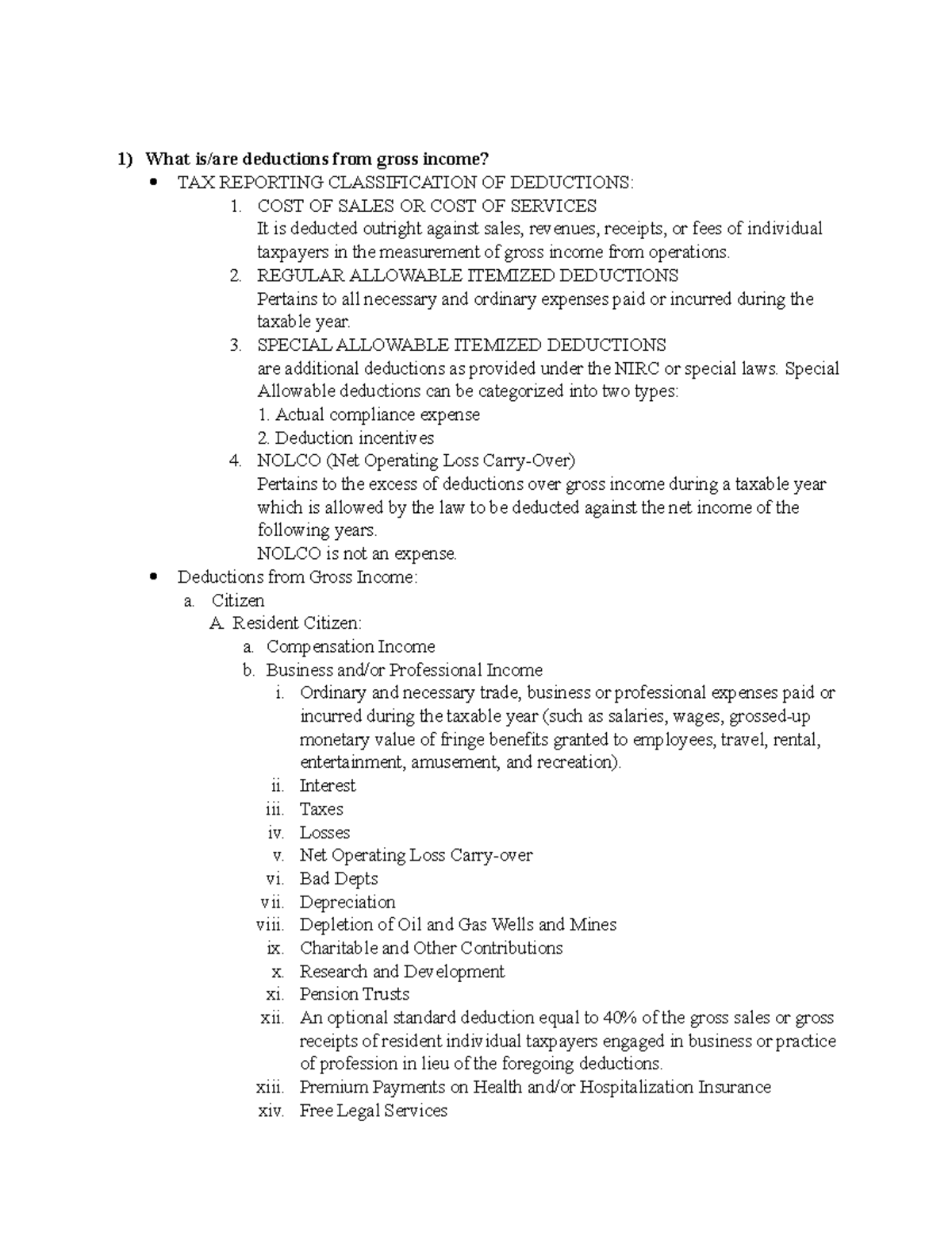 assignment of tax