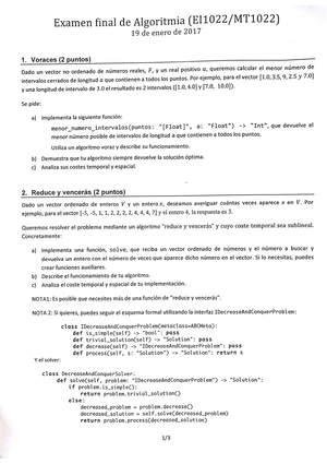 Algoritmia Enero 2014 - Enunciado Examen - Algorítmia - Powered By ...