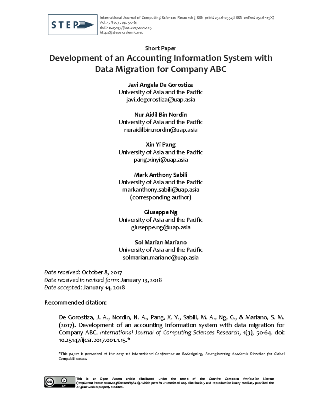 52-1-77-1-10-2018 0225 - International Journal of Computing Sciences ...