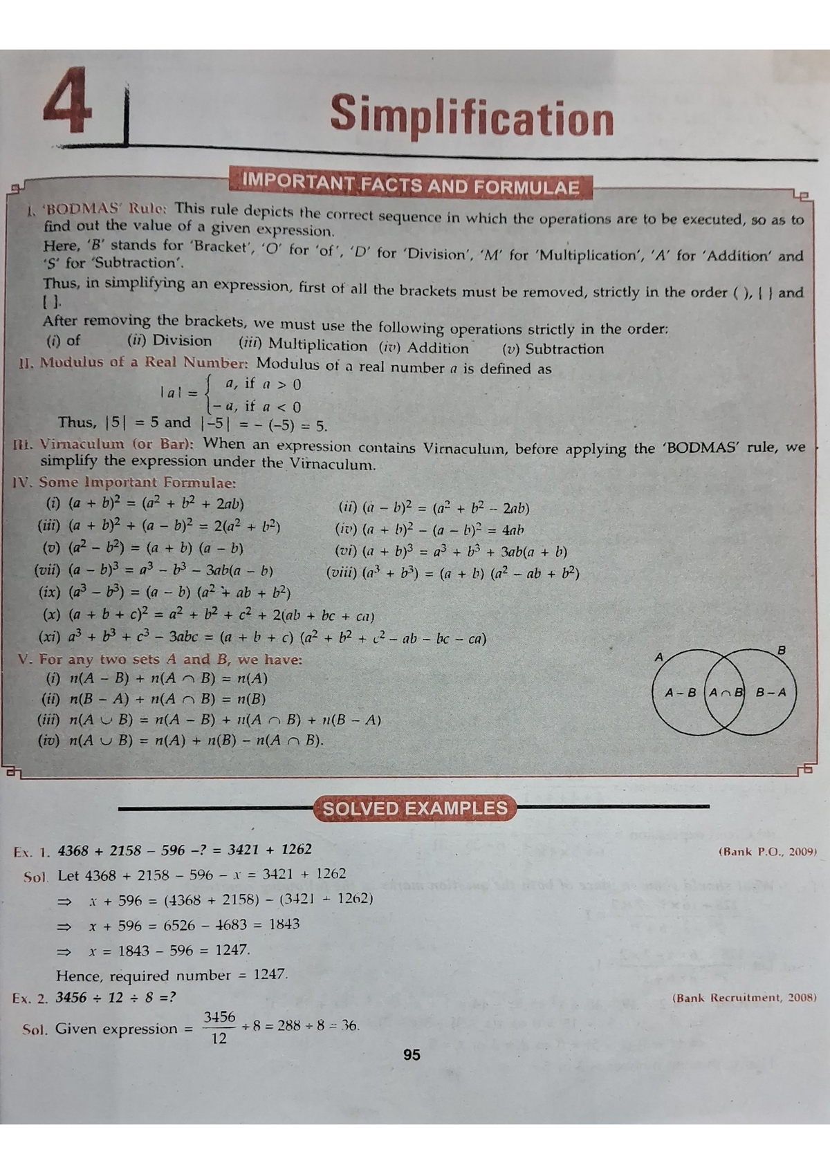 Bm - this will help u in your studies - 4 Simplification IMPORTANT ...