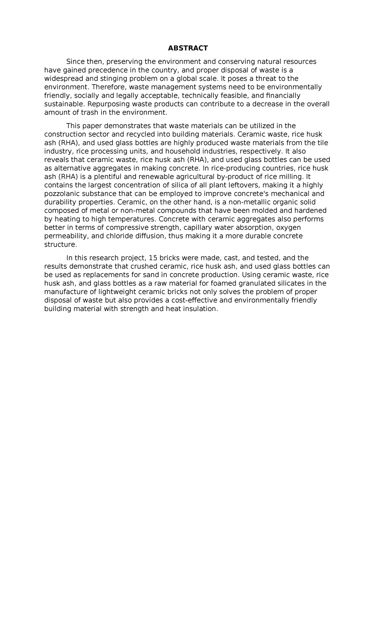 Biochemistry Group 2 - n/a - ABSTRACT Since then, preserving the ...
