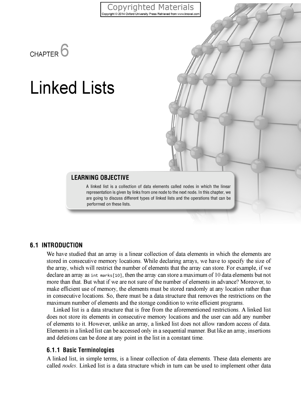 Tutorial Of Linked List - 6 IntroductIon We Have Studied That An Array ...