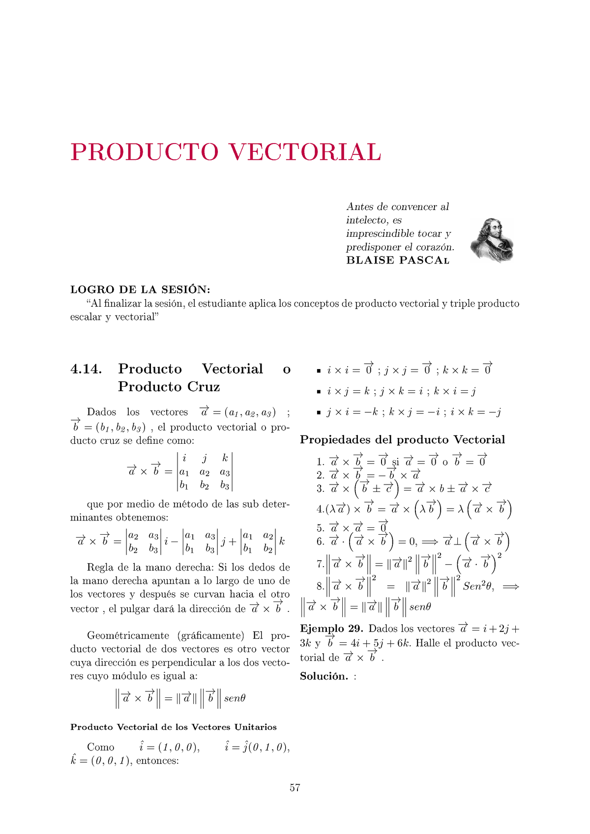 S11.s2 - Aplicaciones Del Triple Producto Mixto - PRODUCTO VECTORIAL ...