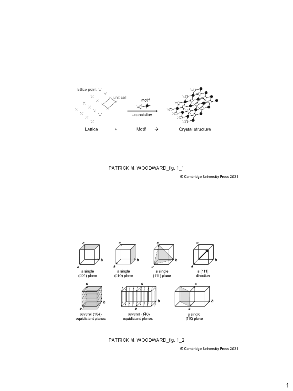 Urn cambridge Solid State Materials Chemistry PATRICK M. WOODWARD_fig. 1_ PATRICK M. Studocu