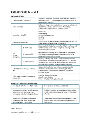 Practice Paper 3 (Memo) - Practice Paper 3 - Memo PART 1 - ABSA short ...