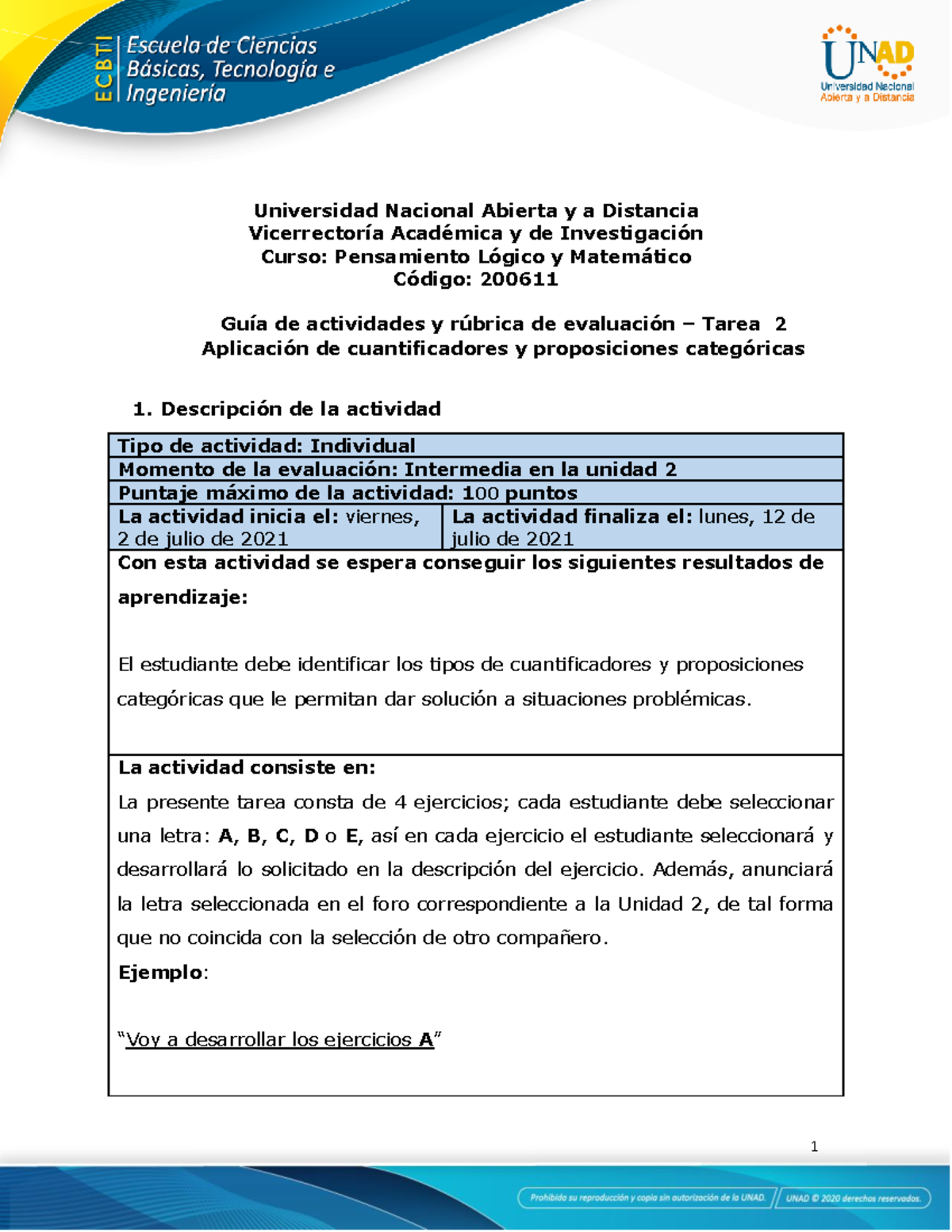 Guia De Actividades Y Rúbrica De Evaluación - Unidad 2 -Tarea 2 ...