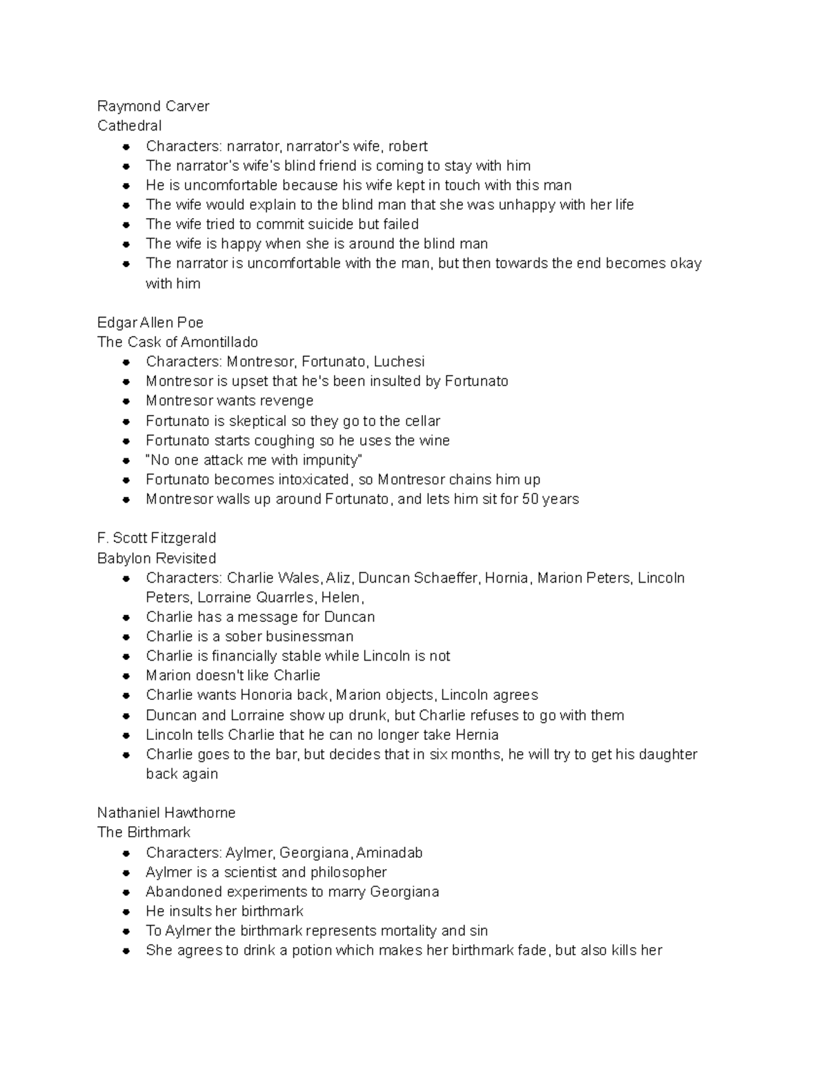 Literature Readings Mary Johnson Raymond Carver Cathedral