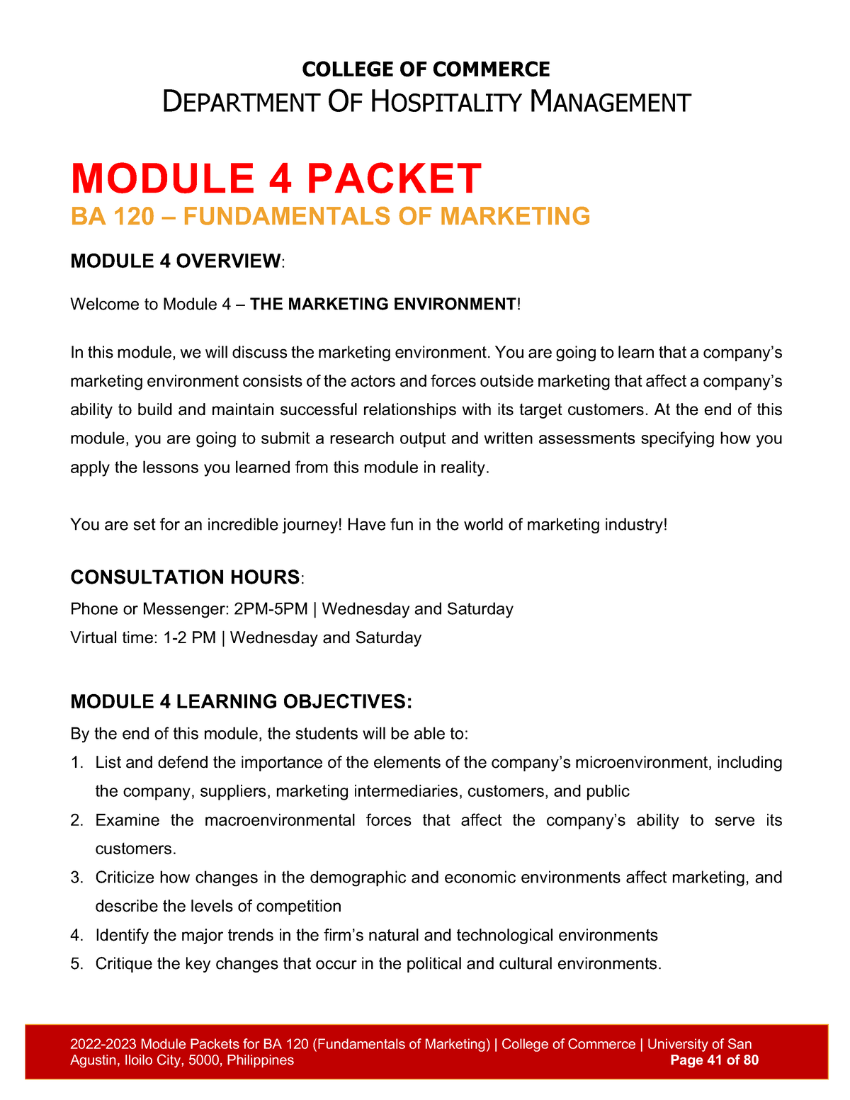 004 Not All DEPARTMENT OF HOSPITALITY MANAGEMENT 2022 2023 Module   Thumb 1200 1553 