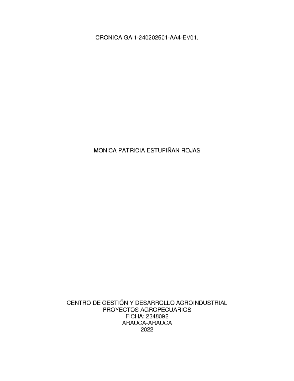 Cronica - videncia Texto Argumentativo Sobre El Trabajo Como Derecho ...