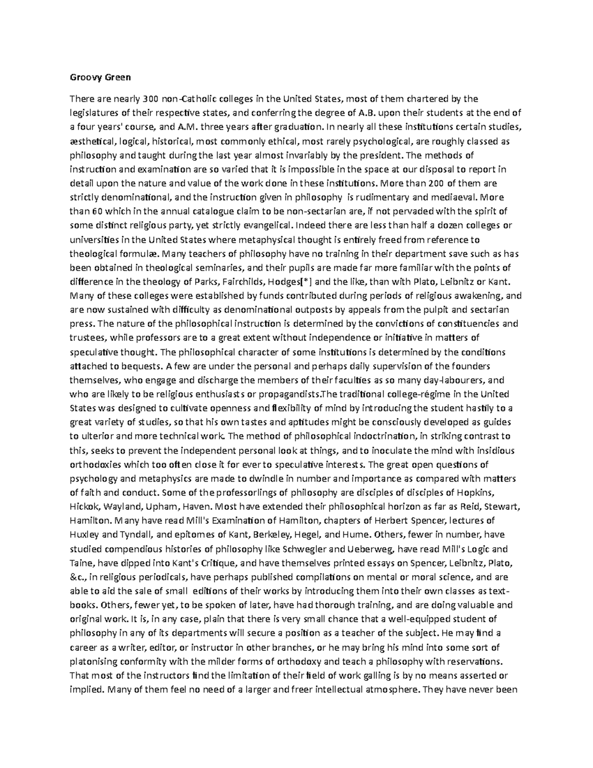 English comp college notes 3 - Groovy Green There are nearly 300 non ...