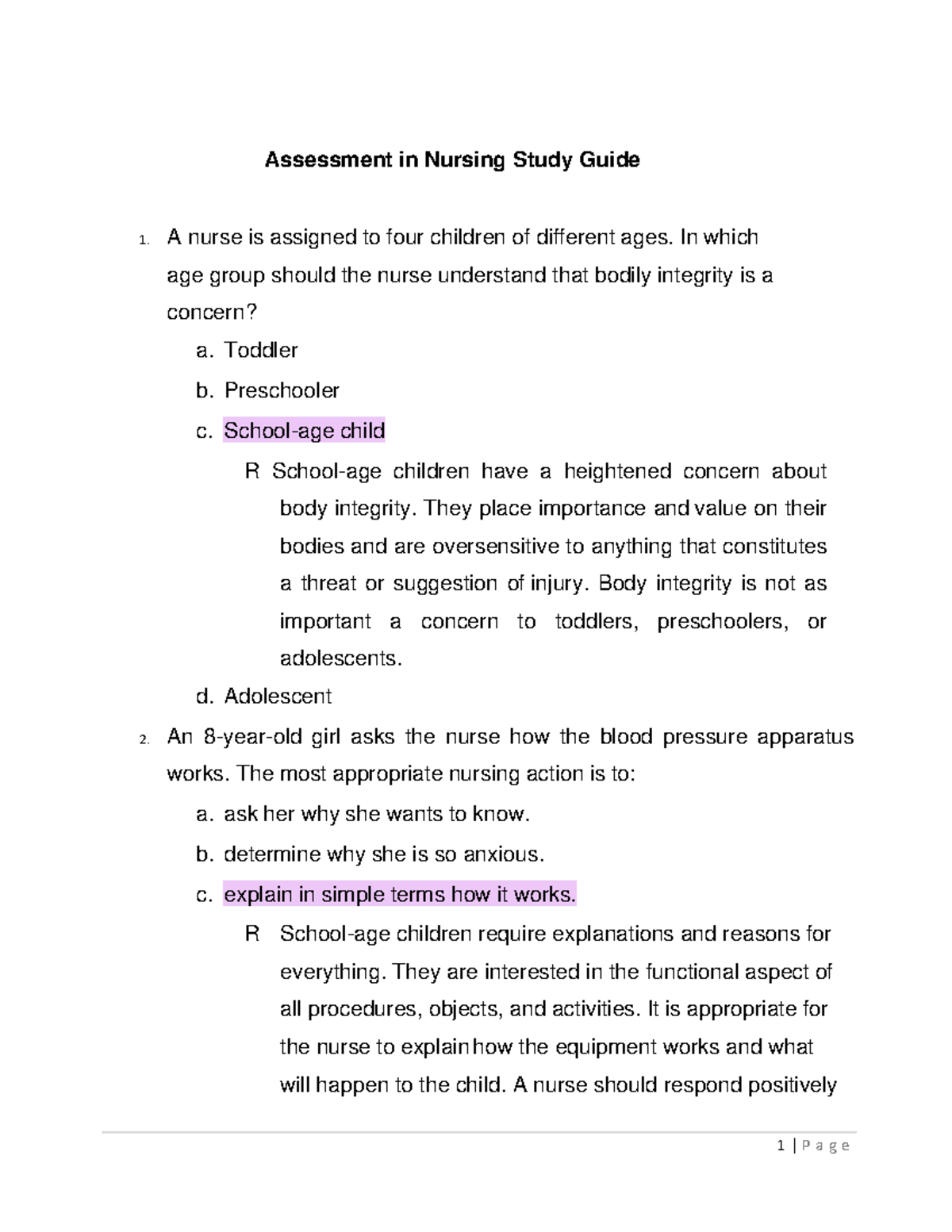 assessment-in-nursing-study-guide-in-which-age-group-should-the-nurse