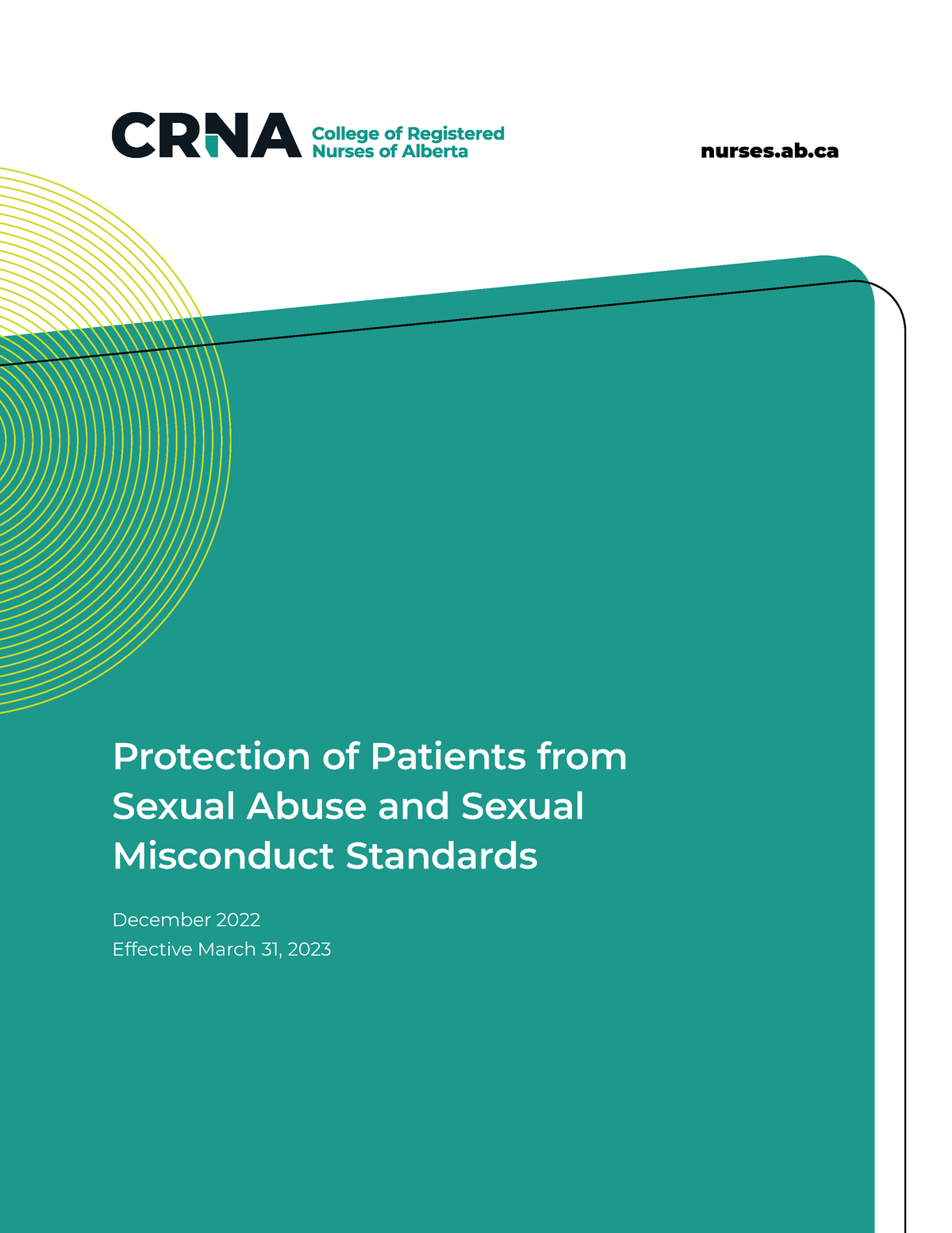 Protection Of Patients From Sexual Abuse And Sexual Misconduct ...