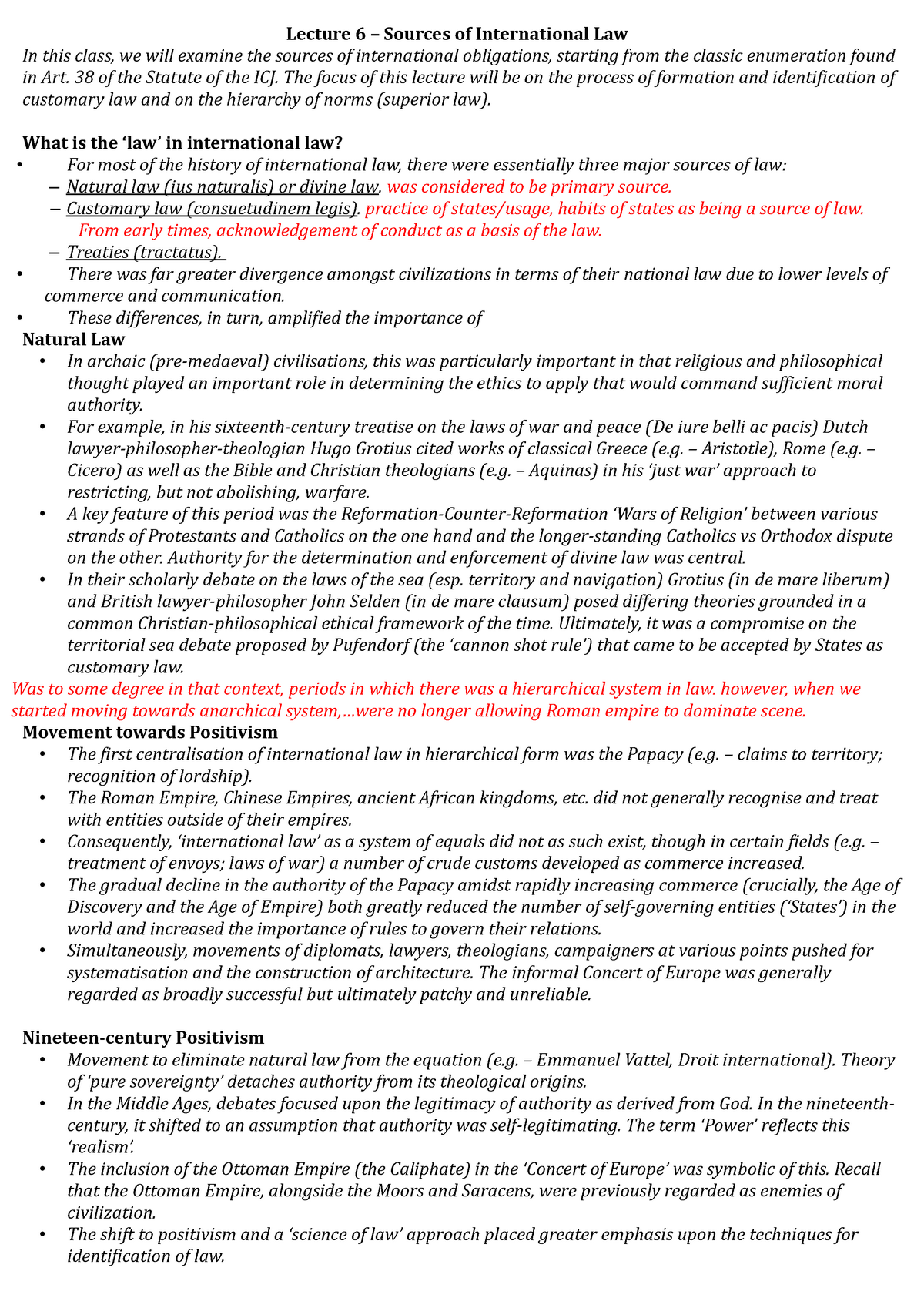 sources of international law uk essays