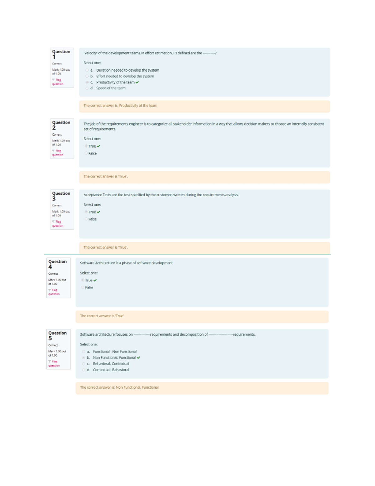 Self-quiz unit 2 - CS 2401 - Studocu