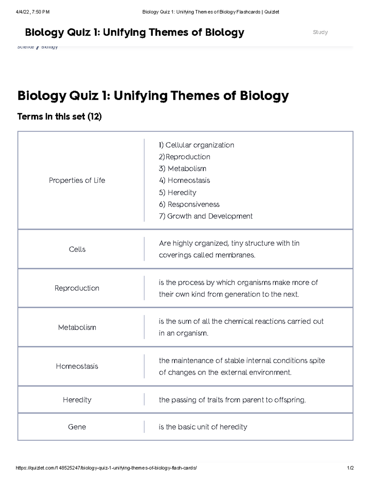 biology-quiz-1-unifying-themes-of-biology-flashcards-quizlet