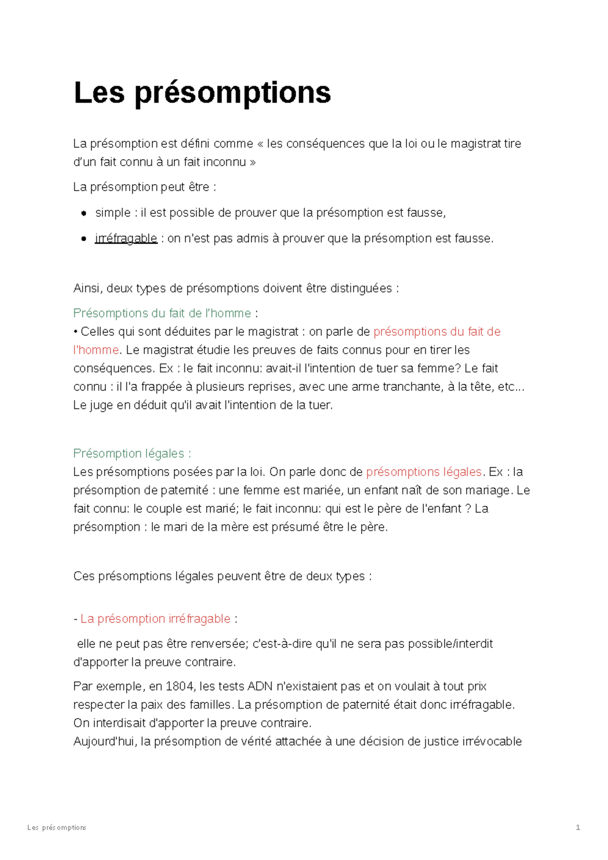 Présomption Simple Def Juridique – IXLNXG