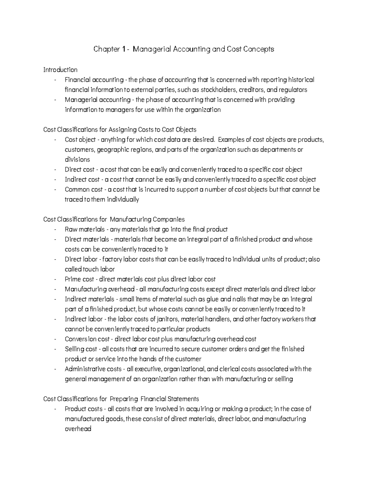 chapter-1-managerial-accounting-and-cost-concepts-examples-of-cost