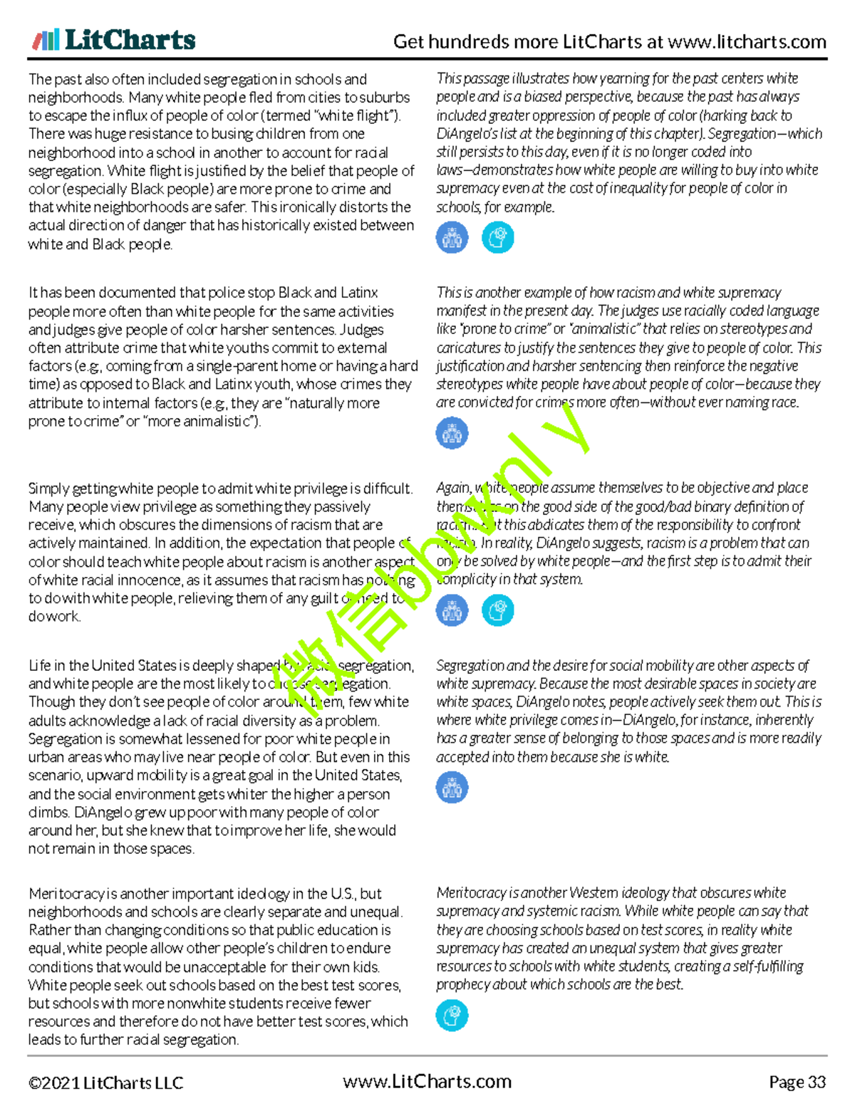 White-Fragility-Lit Chart 33 - The past also often included segregation ...